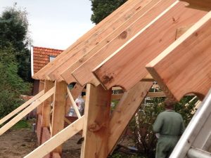 sporenkap met gedetailleerde afwerking